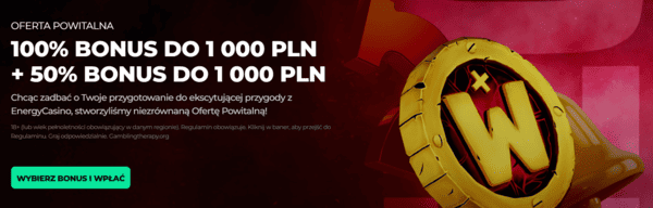 energy casino welcome bonus