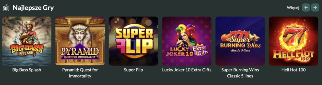 Różnorodność gier w Lemon Kasyno